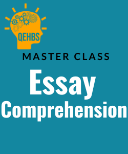 Essay Comprehension